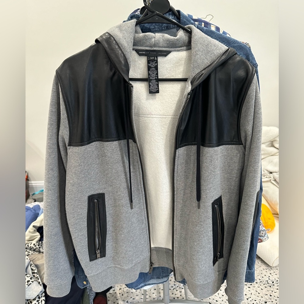 COPY - Marc Jacobs leather hoodie